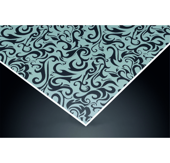 Дамас білий матове