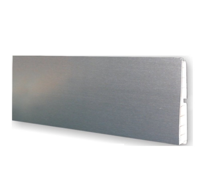 Цоколь пластиковий СU Н100 алюміній 4000мм