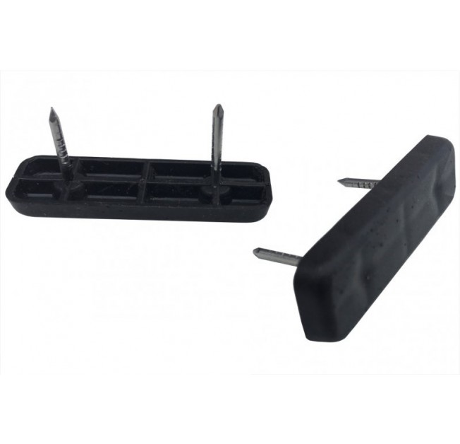 Ніжка меблева з цвяхом подвійна (1000шт)