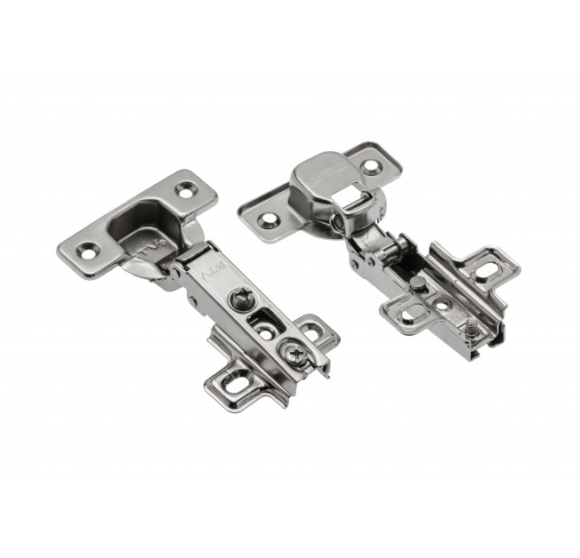 Завіса накладна GTV (ZP-BICN090BE) з пружиною