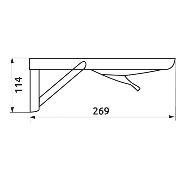 Механізм для стола-книжки (2шт)