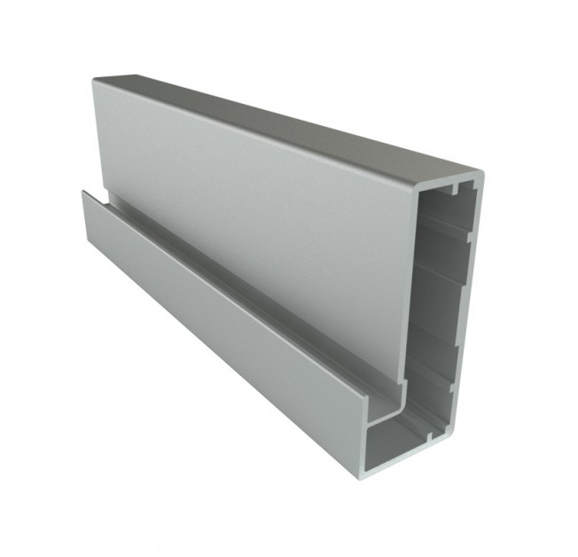 Профиль алюмінієвий рамковий квадратний D-4 срібло 6,0