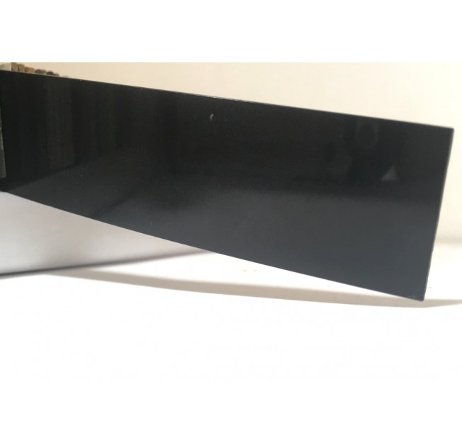 Крайка 42*1.3 Rehau 76490 (Egger U999 ST30) Чорний глянець