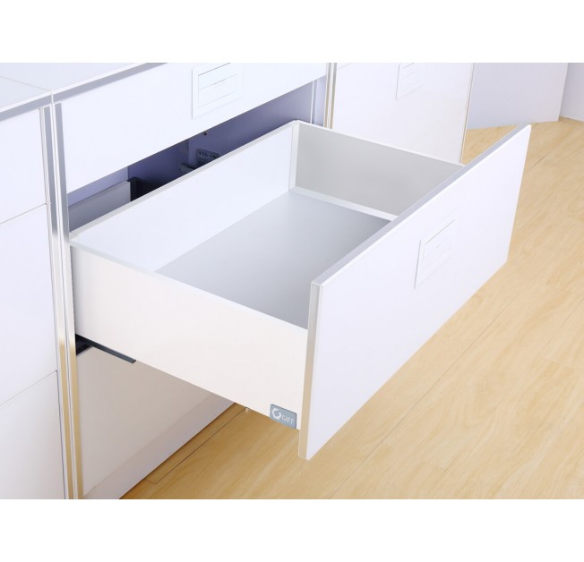 Висувний ящик GIFF Flat Box L=450мм Н=116мм білий