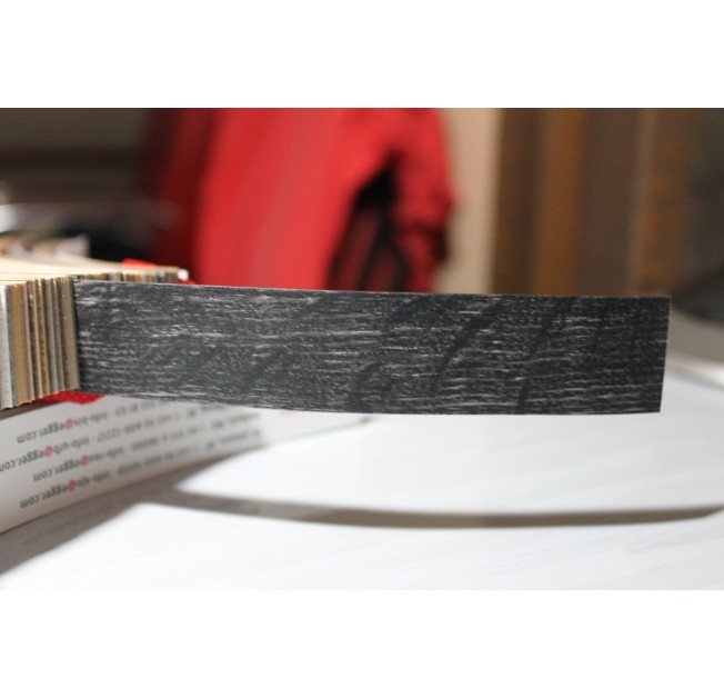 Крайка EGGER АБС 23*2 ST37 H3178 Дуб Галіфакс глазурований чорний