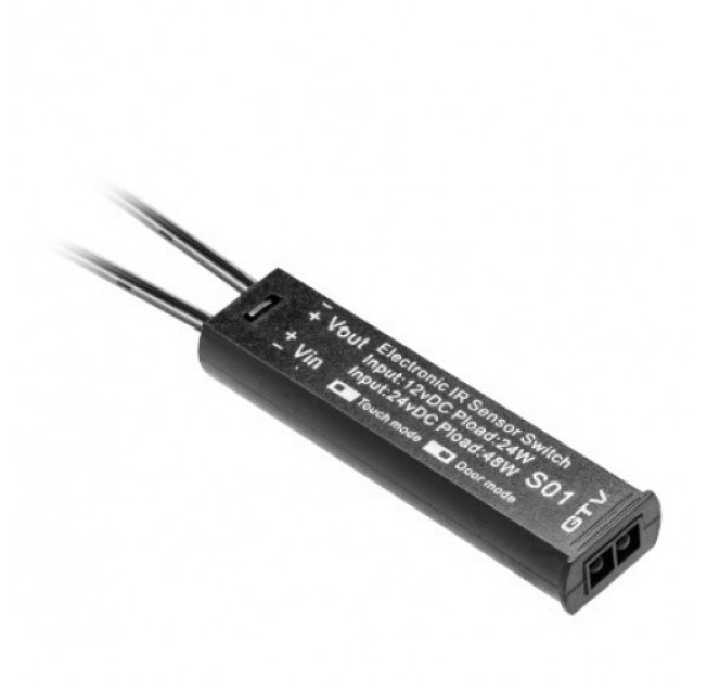 Сенсор безконтактний (вимикач) AE-WBCUNI-10 DIM чорний 12V