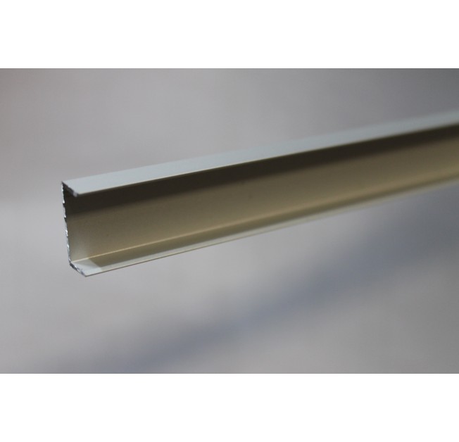 Профіль планка алюмінієвий C-18 для торців ДСП
