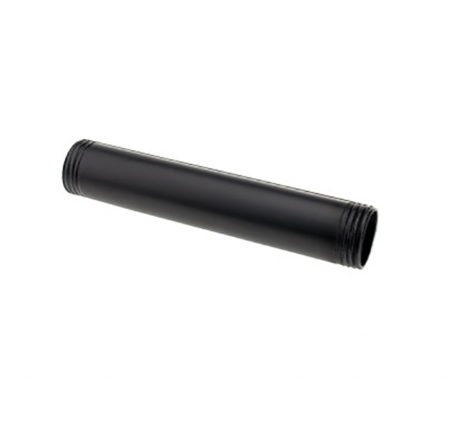 Труба L-100мм D-19мм Чорна для полиць Pipe