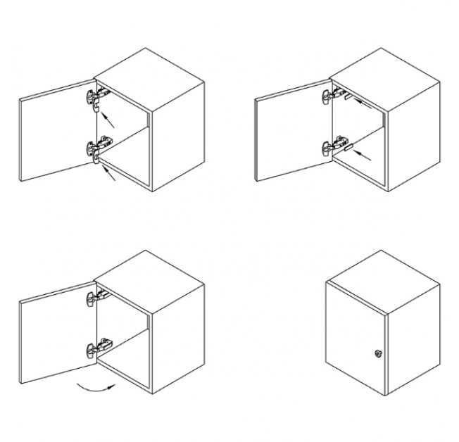 Заглушка Sensys на чашку петли (9082614) Hettich