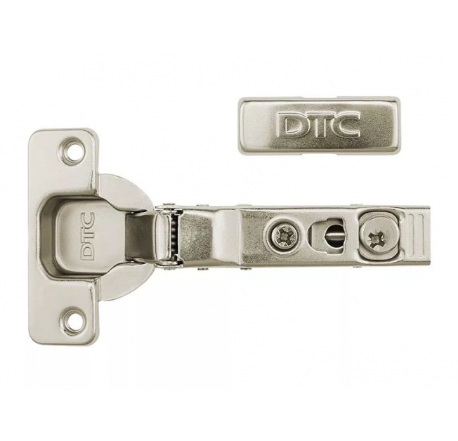 Завіса півнакладна з доводчиком декоративна накладка DТС C85B6A6H S10HH SNAP-ON