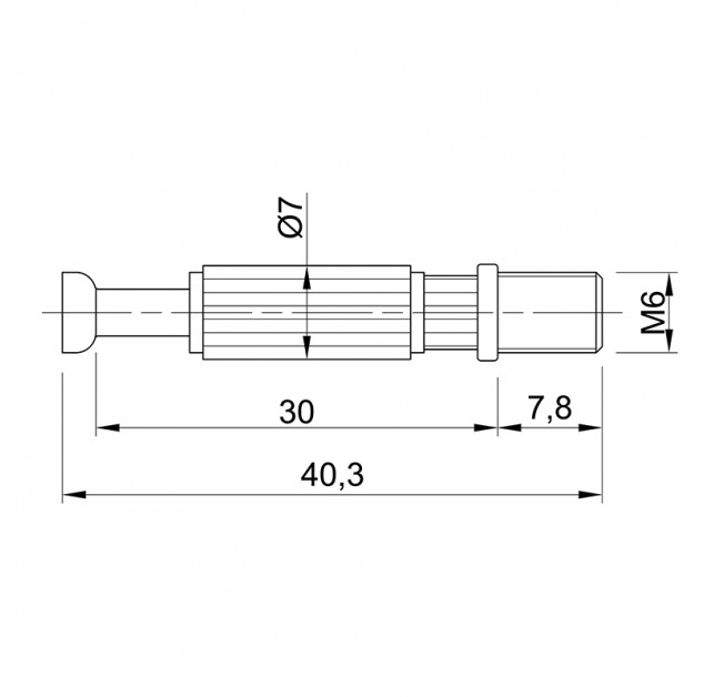 Дюбель Twister під Rastex DU 644 (9047864) Hettich