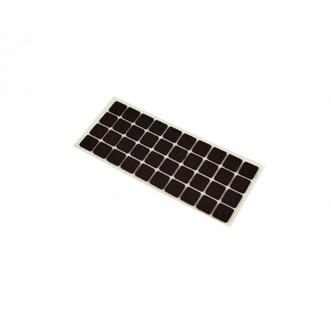 Самоклейка для ніжок 20*20 мм чорна