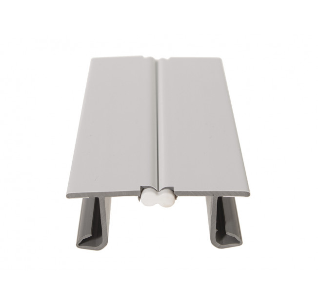 Кут до цоколю 90*-135* Volpato Н=100 білий глянець