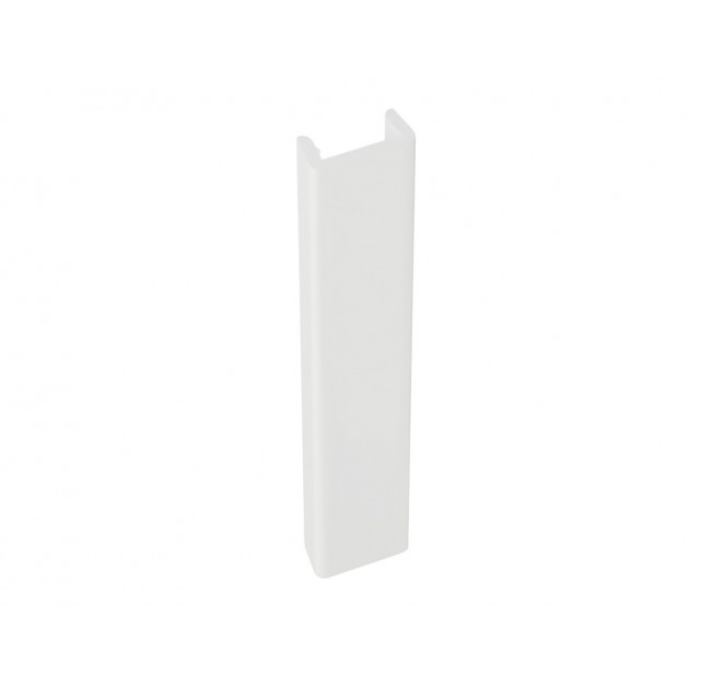 Заглушка до цоколя Volpato Н=100 білий глянець