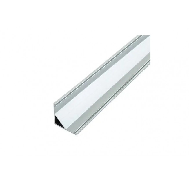 Профіль для Led стрічки кутовий алюміній (2м)