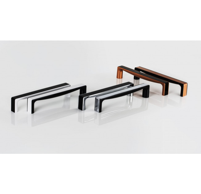 Ручка меблева C-5459-320 G8-G2 Twix (сталь+хром) Nomet
