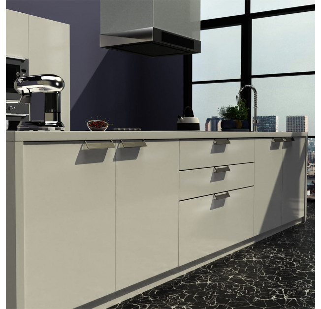 Ручка меблева C-6195 SS PRATO матова нержавіюча сталь Nomet