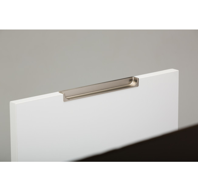 Ручка врезная Hide 180 mm никель браш Viefe