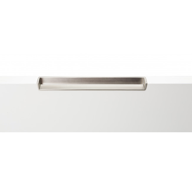 Ручка врезная Hide 180 mm никель браш Viefe