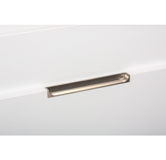 Ручка врезная Hide 180 mm никель браш Viefe