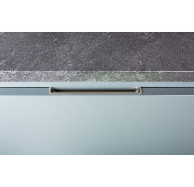 Ручка врезная Hide 180 mm никель браш Viefe