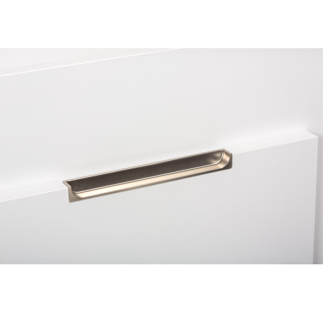 Ручка врезная Hide 180 mm никель браш Viefe