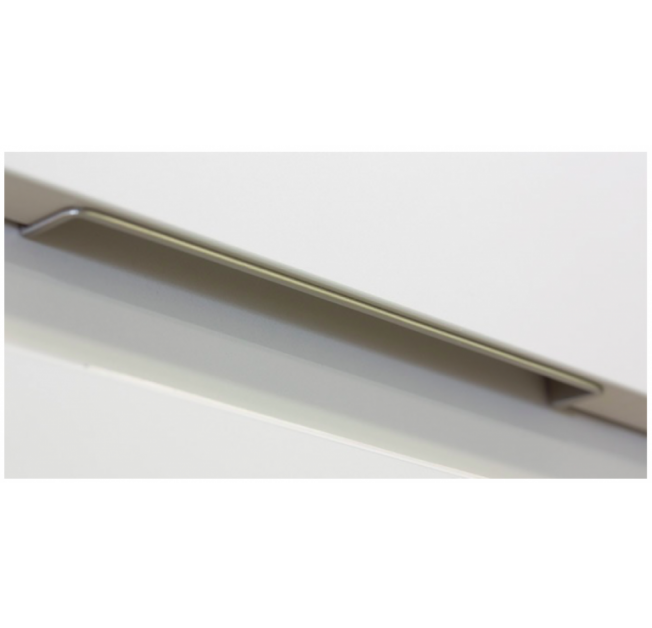 Ручка врезная Hide 180 mm никель браш Viefe