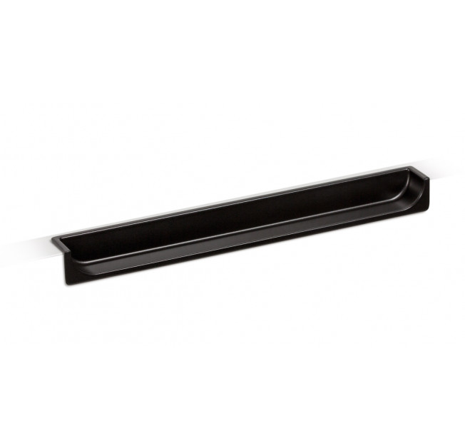Ручка врезная Hide 90 mm черный матовый Viefe