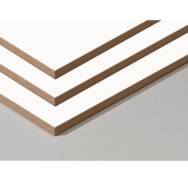 МДФ КОРОСТЕНЬ ЛАМІНОВАНА БІЛА Л1 2800X2070X12
