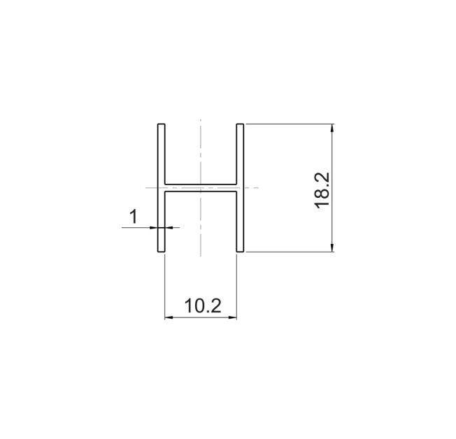 Профіль стиковочний Slider L=5000 чорний браш (134008)