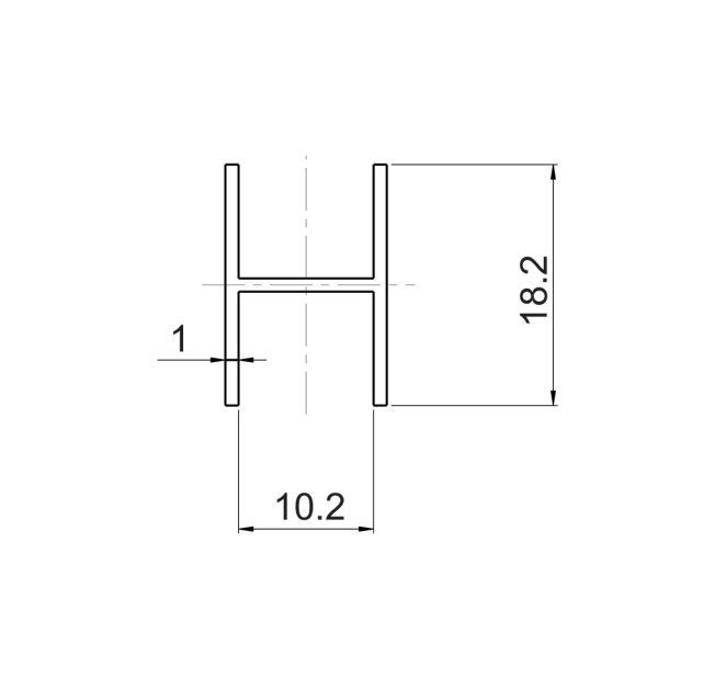 Профіль стиковочний Slider L=5000 мокко браш (105054)