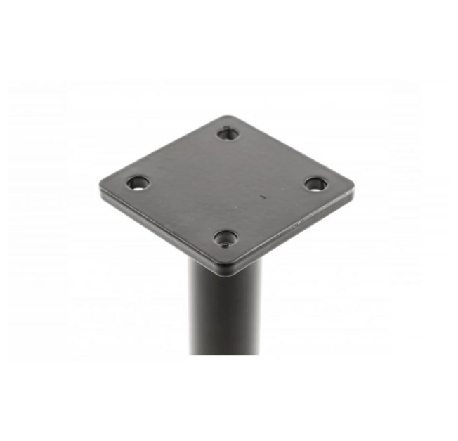 Ніжка меблева GTV RONDA SIMPLE H=150мм чорний матовий (NM-RONDA-S-150-20M)