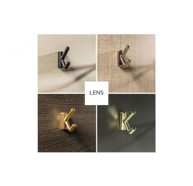 Крючок WZ-LENS-18 браш золото