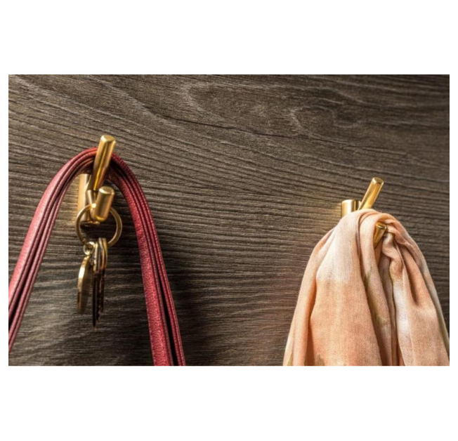 Крючок WZ-LENS-18 браш золото