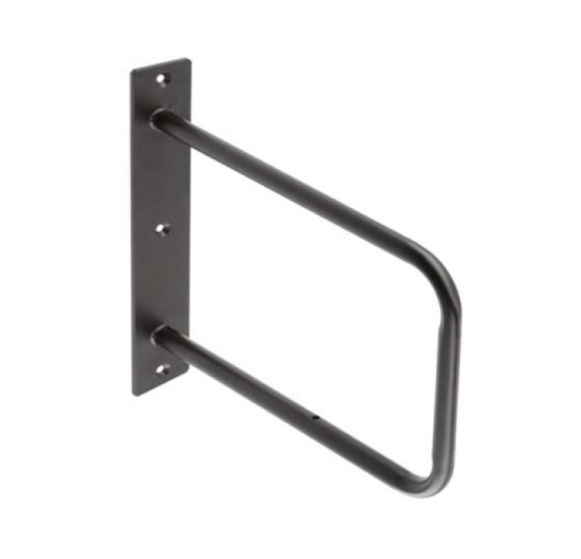 Тримач для полиці BELT, 22x23см, чорний мат (PP-BELT-20M)