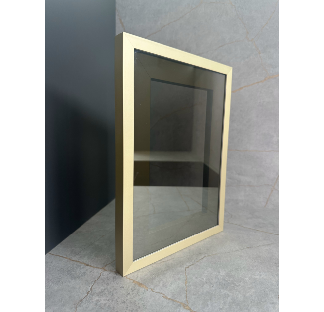 Фасад алюмінієвий профіль М4 золото