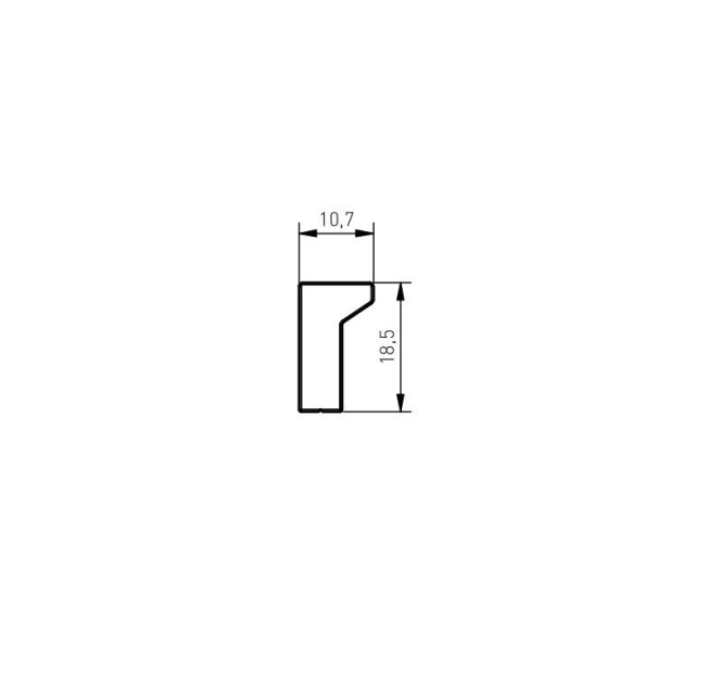 Ручка UA-PILLAR-320-05 алюміній
