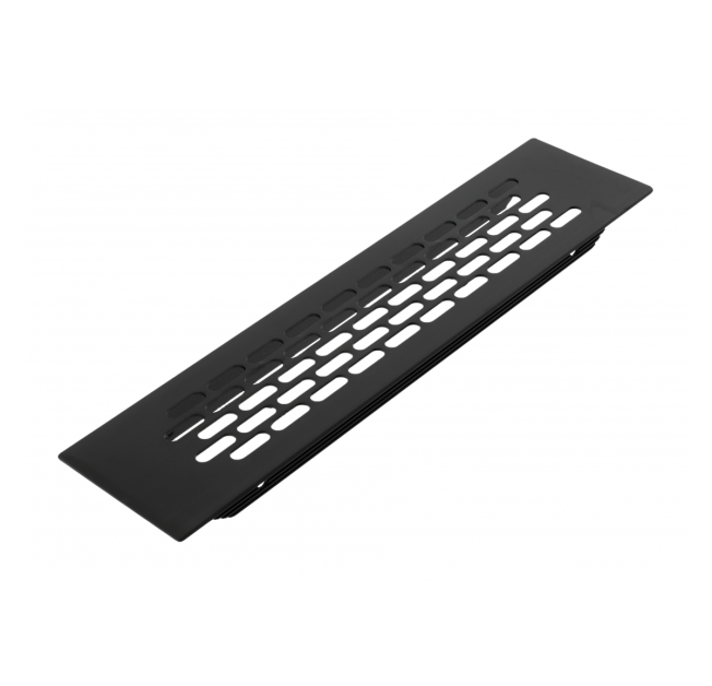 Решітка вентиляційна GTV 245*60 чорна(KK-W60245-M2)