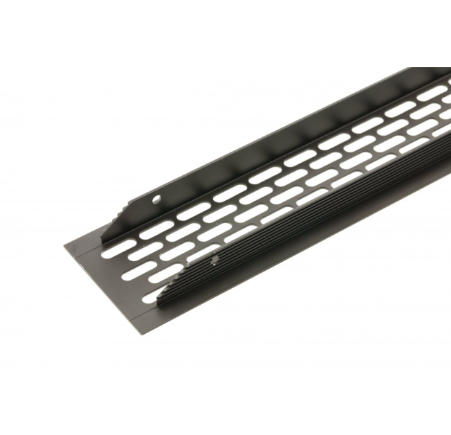 Решітка вентиляційна GTV 484*60 чорна(KK-W60800-M2)