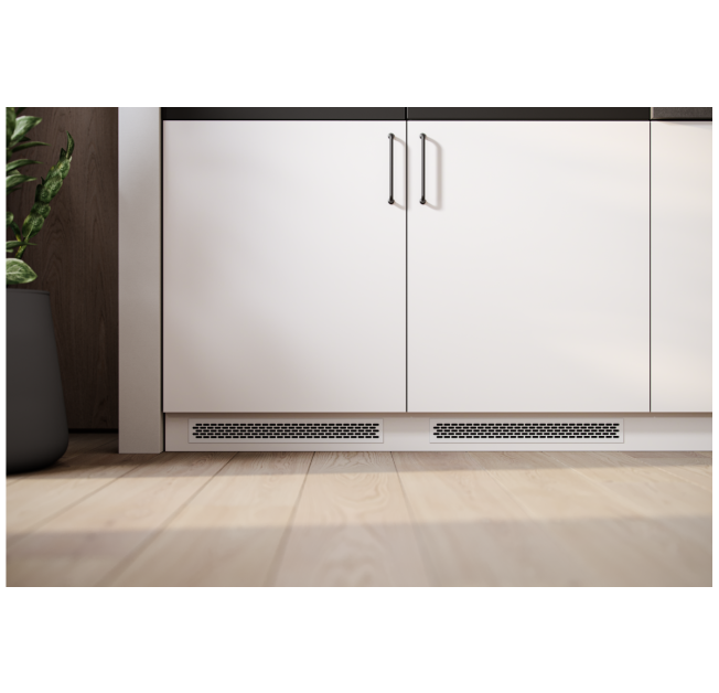 Решітка вентиляційна GTV біла 484х60 (KK-W60800-M1)