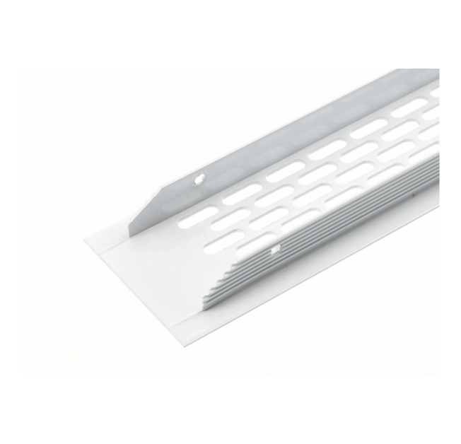 Решітка вентиляційна GTV біла 484х60 (KK-W60800-M1)