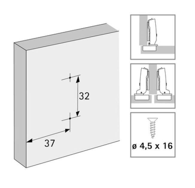 Монтажна планка D1,5 HV Sensys 9956 (9071576)