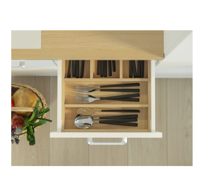 Висувний ящик AXIS PRO L=400мм, Н=84 Білий (PB-AXISPRO-KPL400A1)