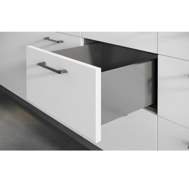 Висувний ящик AXIS PRO L=450мм, Н=167 Антрацит (PB-AXISPRO-KPL450C)