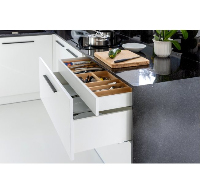 Висувний ящик AXIS PRO L=450мм, Н=167 Білий (PB-AXISPRO-KPL450C1)