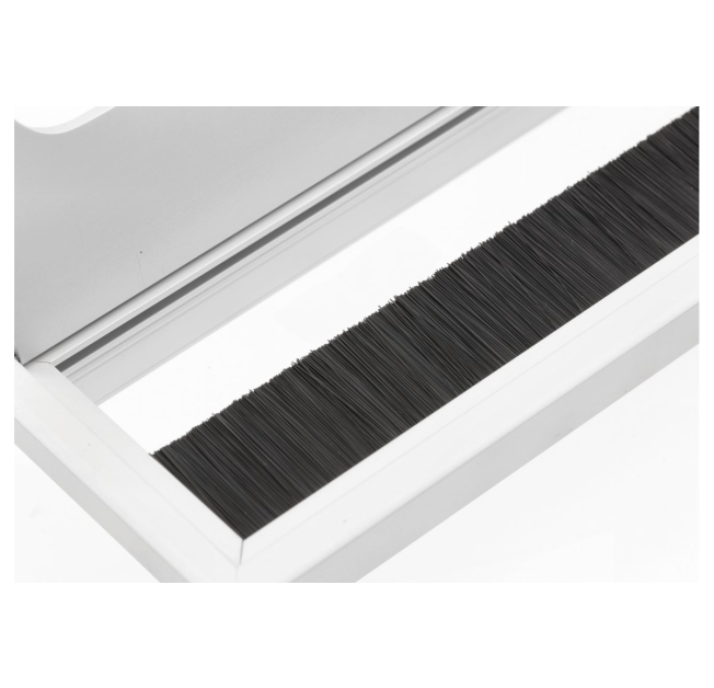 Пропуск кабеля меріда 80*280 алюм LB-80x280-05