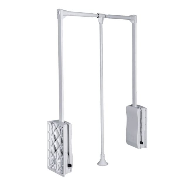 Пантограф масляний GTV 645-910mm стальний/білий (PG-ST6083-10)