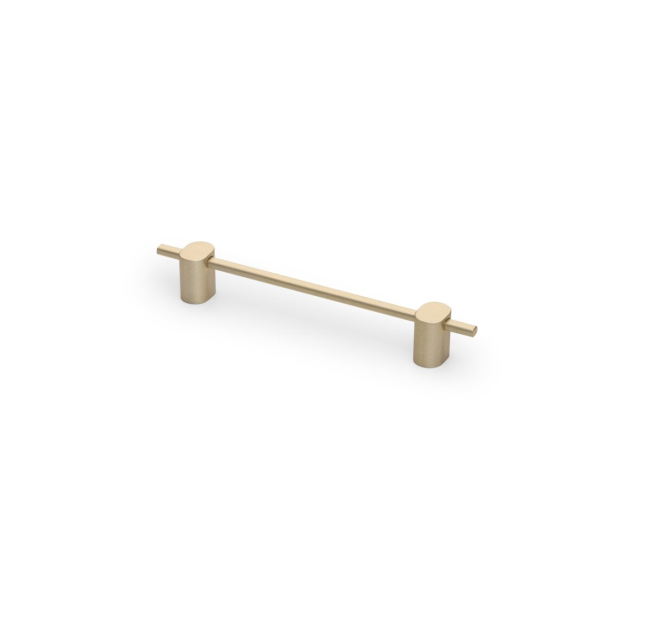 Ручка UA-STRAW-128-22, світле брашироване золото
