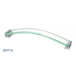Ручка UZ R160PR-01 ROZES/160 (прозоре скло, ніжка хром)