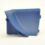 Кутик внутрішній на плінтус синій